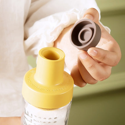 Quantitative Sugar Control Bottle Sugar Jar Dust-proof Sealed Seasoning Bottle With Lid