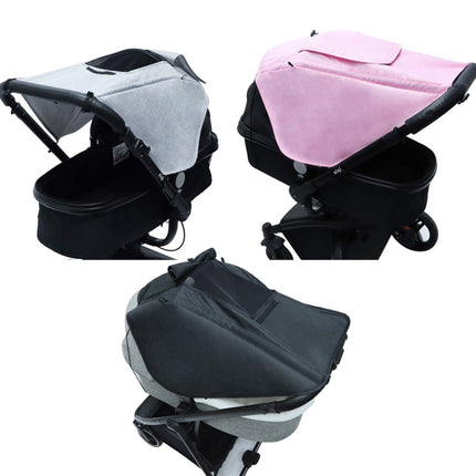 Universal Baby Stroller Accessories Sun Shade Cover With Visible Sunroof