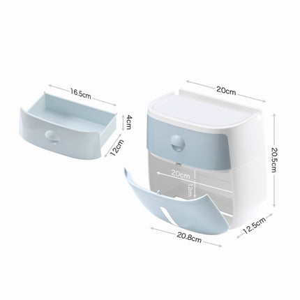 ECOCO E1804 Toilet Multifunctional Double-layers Tissue Rack
