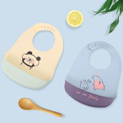 Baby Oil Spray Waterproof Silicone Bib Ultra-thin Saliva Towel, Pattern:, Rabbit BATT2, Lion Dot 2, Rabbit Glasses 2, Good Bear 2, Dinosaur World, Big&Small Dinosaur - DealBuddy