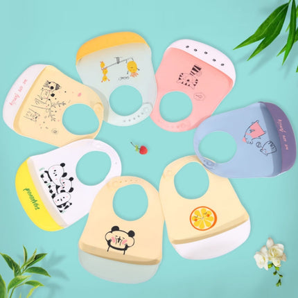 Baby Oil Spray Waterproof Silicone Bib Ultra-thin Saliva Towel, Pattern:, Rabbit BATT2, Lion Dot 2, Rabbit Glasses 2, Good Bear 2, Dinosaur World, Big&Small Dinosaur - DealBuddy