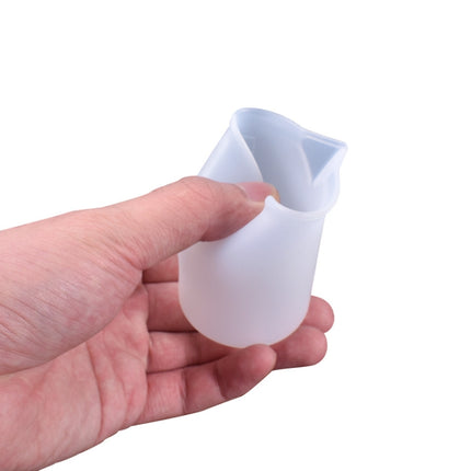 10 PCS Crystal Epoxy Silicone With Scale 100ml Measuring Cup, 10 PCS 100ml