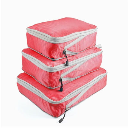 3 PCS/Set Travel Waterproof Compression Clothes Storage Bag