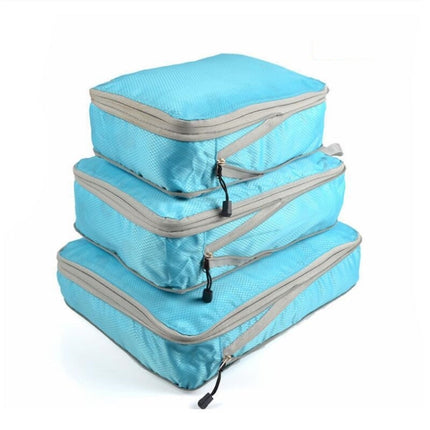 3 PCS/Set Travel Waterproof Compression Clothes Storage Bag