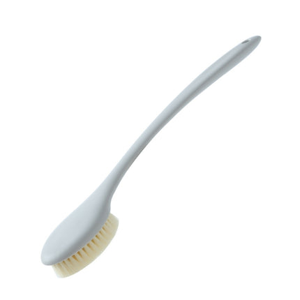 Long Handle Soft Hair Bathing Brush Nylon Hair Massage Brush, Soft Hair Blue, Soft Hair Pink, Soft Hair White, Soft Hair Grey - DealBuddy