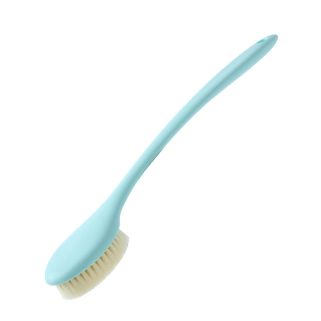Long Handle Soft Hair Bathing Brush Nylon Hair Massage Brush, Soft Hair Blue, Soft Hair Pink, Soft Hair White, Soft Hair Grey - DealBuddy