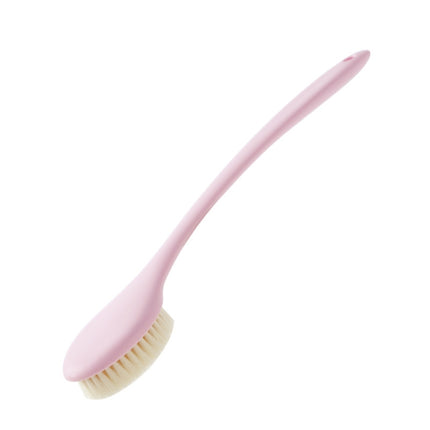 Long Handle Soft Hair Bathing Brush Nylon Hair Massage Brush, Soft Hair Blue, Soft Hair Pink, Soft Hair White, Soft Hair Grey - DealBuddy