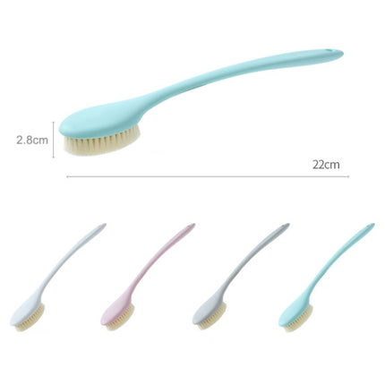 Long Handle Soft Hair Bathing Brush Nylon Hair Massage Brush, Soft Hair Blue, Soft Hair Pink, Soft Hair White, Soft Hair Grey - DealBuddy
