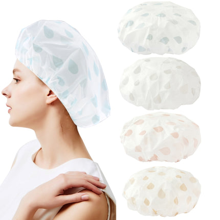 Waterproof Shower Hat Adult Women Bathing Hair Cover Anti-fume Hair Cover, 1 PCS Grey, 1 PCS Pink, 1 PCS Apricot - DealBuddy