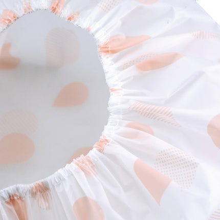 Waterproof Shower Hat Adult Women Bathing Hair Cover Anti-fume Hair Cover