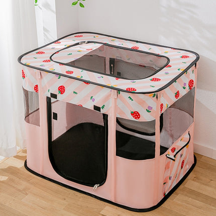 Rectangular Foldable Pet Fence Dog and Cat Litter Pet Delivery Room, M, XL - DealBuddy