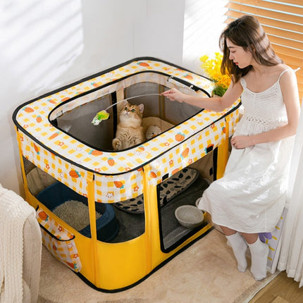 Rectangular Foldable Pet Fence Dog and Cat Litter Pet Delivery Room, M, XL - DealBuddy