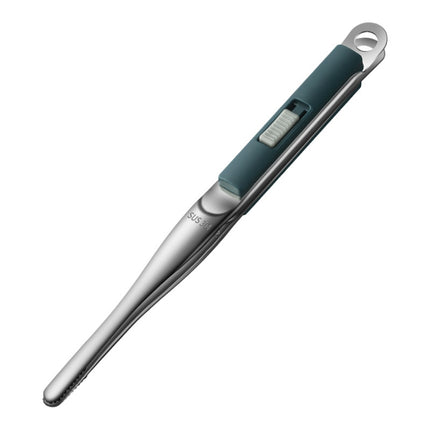 304 Stainless Steel Food Clip with Sawtooth Barbecue Tongs