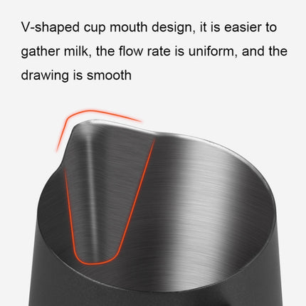 304 Stainless Steel Coffee Pot with Scale, Spec:
