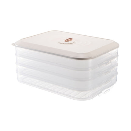 Household Refrigerator Freezer Large Capacity Dumpling Box, Capacity: - DealBuddy