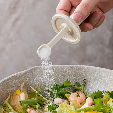 AAB020 Telescoping Spoon Seasoning Bottle, White, Green - DealBuddy