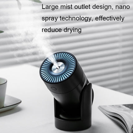 L09 USB Plug-in Rotating Colorful Night Light Humidifier, White, Pink, Black - DealBuddy