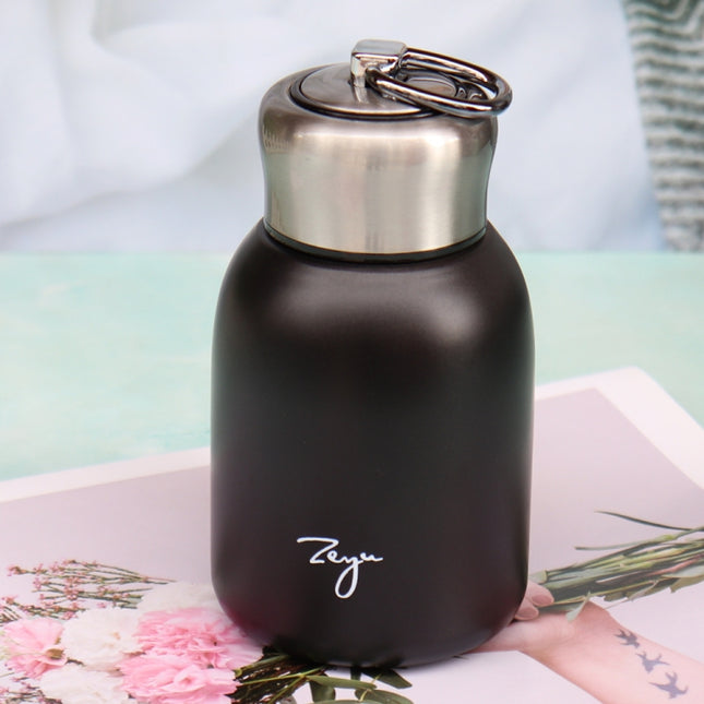 280ml 304 Stainless Steel Handle Vacuum Insulation Cup Big Belly Gift Cup, Black, Gold, Green, Silver, Rose Gold - DealBuddy