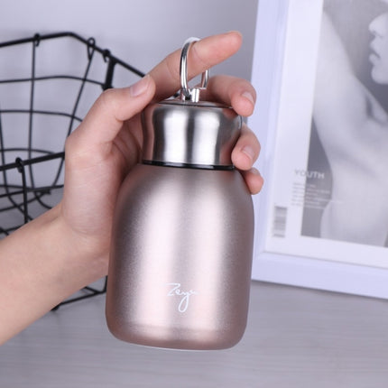 280ml 304 Stainless Steel Handle Vacuum Insulation Cup Big Belly Gift Cup, Black, Gold, Green, Silver, Rose Gold - DealBuddy