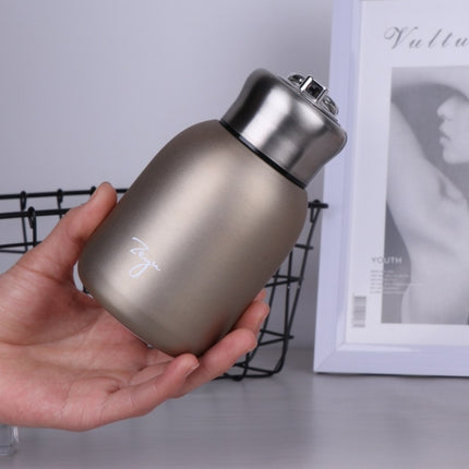 280ml 304 Stainless Steel Handle Vacuum Insulation Cup Big Belly Gift Cup, Black, Gold, Green, Silver, Rose Gold - DealBuddy