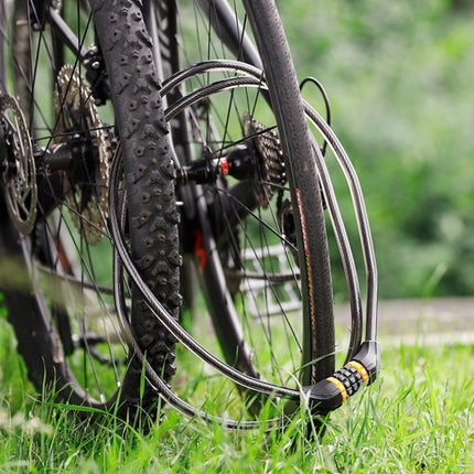 WEST BIKING Bicycle Anti-Theft Cable Combination Lock, Length: - DealBuddy