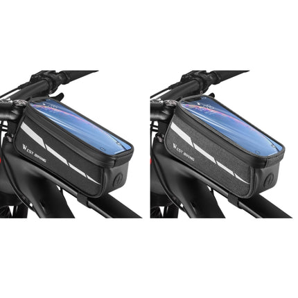WEST BIKING 7 inches Mountain Bike Mobile Phone Touch Screen Front Beam Bag - DealBuddy