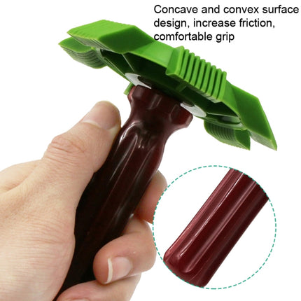 2 PCS Air Conditioner Blade Condenser Cleaning Fin Comb Brush, Green, White - DealBuddy