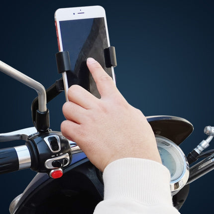 YY02 Bicycle Motorcycle Electric Vehicle Universal Mobile Phone Holder, Style: - DealBuddy
