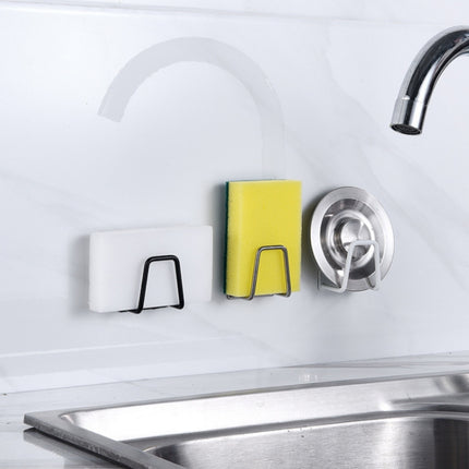 304 Stainless Steel Sponge Rack Sink Drain Rack, Color: Brushed Color, Brushed Color, Large True Color, Large Baking Black, Large Baking White, 201 Ture Color