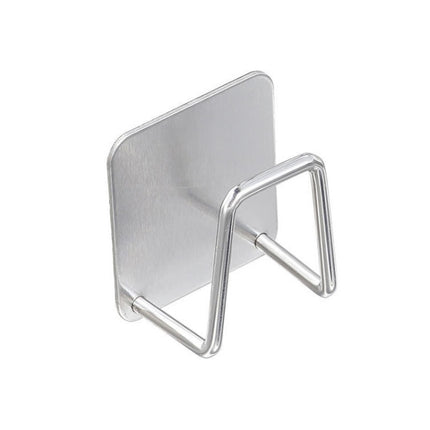 304 Stainless Steel Sponge Rack Sink Drain Rack, Color: Brushed Color