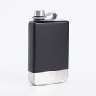 9oz Portable 304 Stainless Steel Flagon Whiskey Vodka Wine Pot Hip Flask