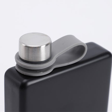 9oz Portable 304 Stainless Steel Flagon Whiskey Vodka Wine Pot Hip Flask