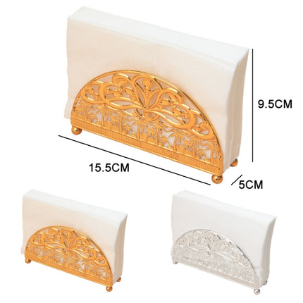 Metal Vintage Upright Dining Table Paper Towel Organizer