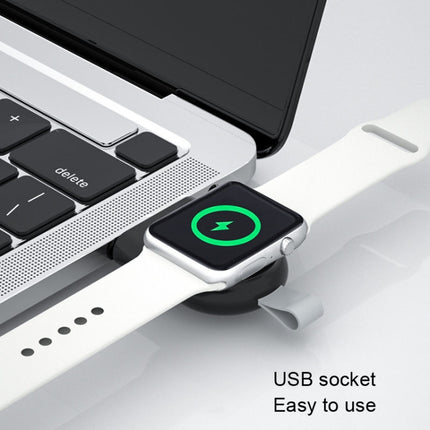 USB Portable Wireless Magnetic Suction Charger For Apple Watch 1/2/3/4/5/6/7/SE
