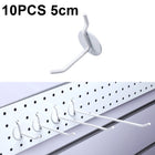 10 PCS Jewelry Accessories Display Orifice Plate Spray Hook, Length: