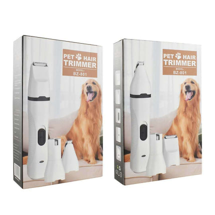 Pet USB Electric Shaver Dog Hair Trimming Nail Polisher, Nail Polisher - DealBuddy