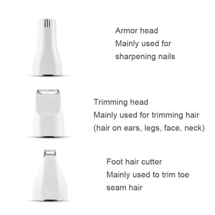 Pet USB Electric Shaver Dog Hair Trimming Nail Polisher, Nail Polisher - DealBuddy