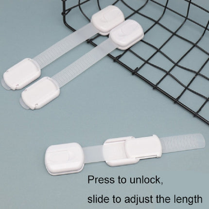 Slide Adjust Baby Safety Lock Refrigerator Drawer Lock