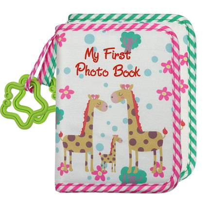 Baby Growth Memorial Cloth Photo Album With Mirror