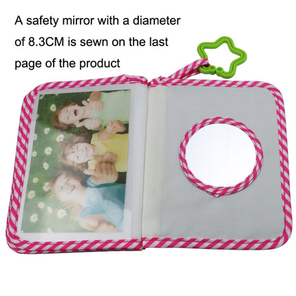 Baby Growth Memorial Cloth Photo Album With Mirror