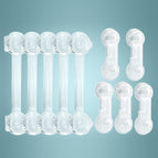 5 PCS Transparent +5 Pair Lock