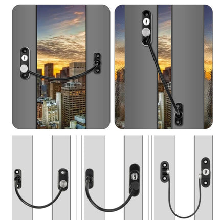 Children High-rise Anti-fall Safety Lock Window Push Limiter, Color: