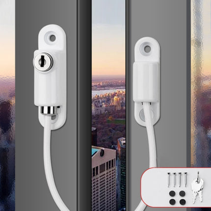 Children High-rise Anti-fall Safety Lock Window Push Limiter, Color: