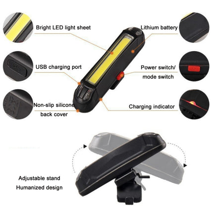 LED Rechargeable Bicycle Warning Strip Tail Light - DealBuddy