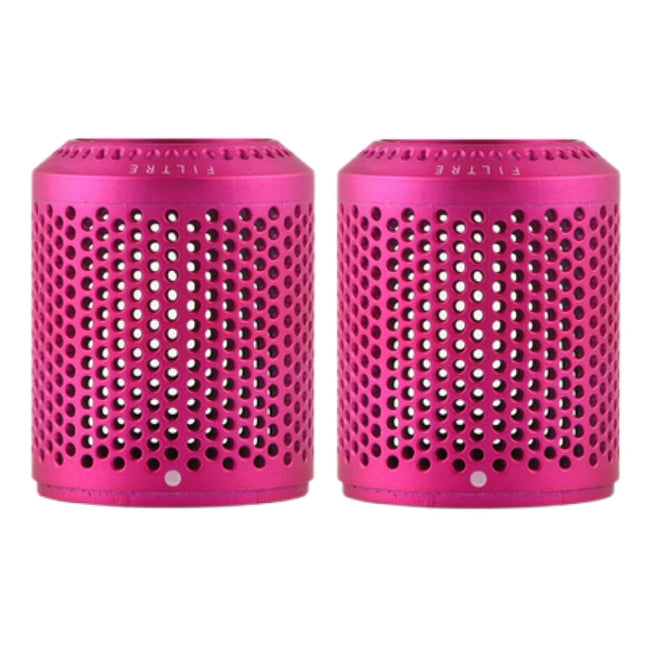 2 PCS Outer Cover Dust Filter for Dyson Hair Dryer HD01/HD03/HD08, Outer Filter Cover Rose Red, Outer Filter Cover Black, Outer Filter Cover Gray, Outer Filter Cover Red, Outer Filter Cover Grey, Outer Filter Cover Silver