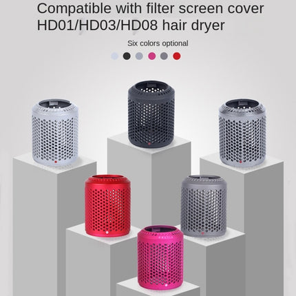 2 PCS Outer Cover Dust Filter for Dyson Hair Dryer HD01/HD03/HD08, Outer Filter Cover Grey, Outer Filter Cover Silver, Outer Filter Cover Rose Red, Outer Filter Cover Black, Outer Filter Cover Gray, Outer Filter Cover Red - DealBuddy