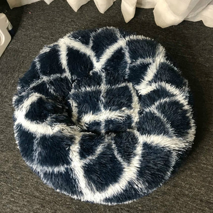 Long-haired Round Pet Kennel Warm Pet Bed, 40cm, 50cm, 60cm - DealBuddy