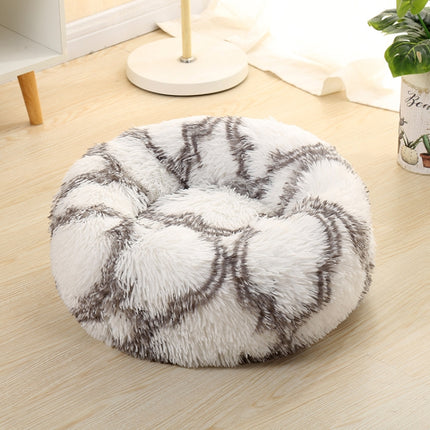 Long-haired Round Pet Kennel Warm Pet Bed, 40cm, 50cm, 60cm - DealBuddy
