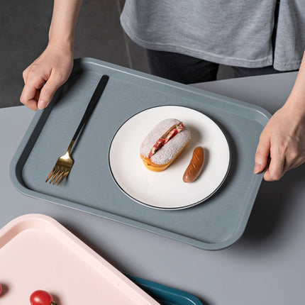 Plastic Household Fruit Tray Afternoon Tea Cake Tray, Size:, 35x25x2 cm, 41x30x2 cm - DealBuddy