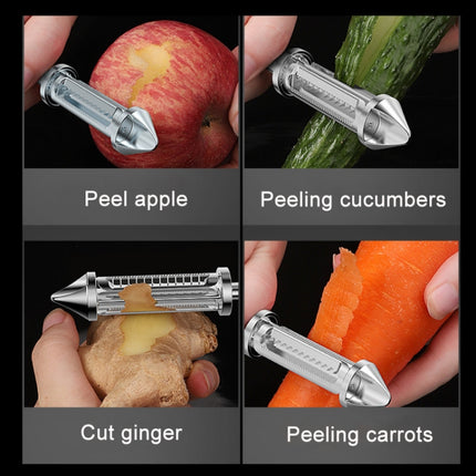 Multifunctional Stainless Steel Fruit Peeling Knife, 3 in 1, 5 in 1 - DealBuddy